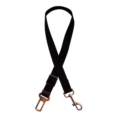 Adjustable Pet Car Seat Belt for Dogs and Cats - Safe Vehicle Harness Lead Clip, Traction Collar, and Accessories