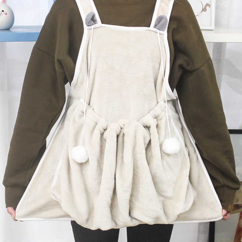 Pets Apron Women Touch the Cat Small Dog Clothes Non-Stick Anti-Grab for Pets