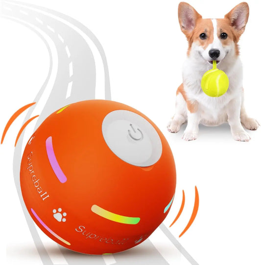 Interactive Motion-Activated Dog Ball - Durable, Rechargeable Rolling Toy for All Dog Sizes!
